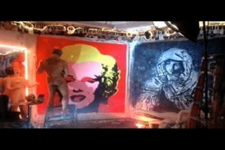 Brent ray fraser penisi warhol'un marilyn monroe'sunu boyadı
