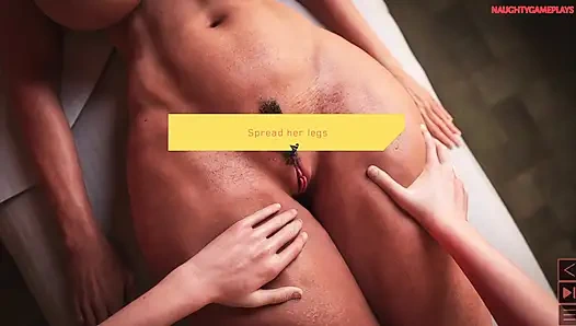 Karbonlu yapay (bölüm 12) - üvey annenin özel bir masaja ihtiyacı vardı