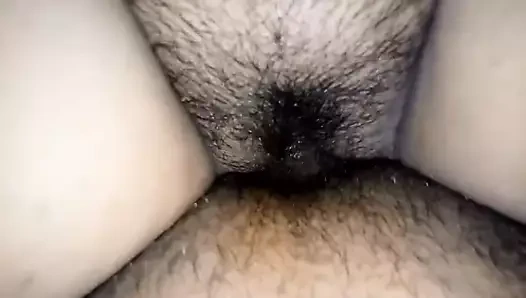 Desi Hint eş ile büyük göğüsler ve kıllı kedi Başlarken becerdin