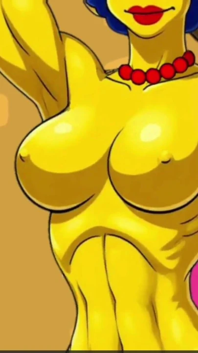 Захватывающий момент из "Новый фитнес-тренер с большим черным членом для замужней домохозяйки. Мультфильм. Пародия с Симпсоном"