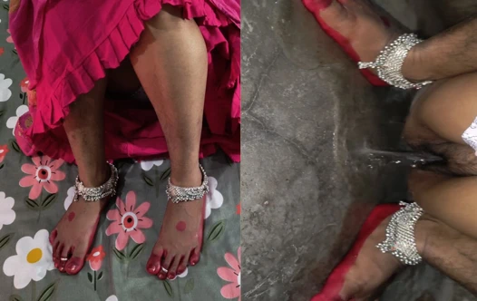 Hintli güzel kadın kıllı amcıkla tam yakın çekim video işiyor