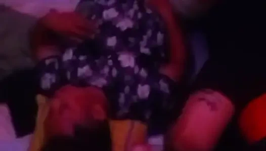 Pinoy Twink Jerks His Hard Cock Next to my resting Friends - Full Cumshot on Faphouse