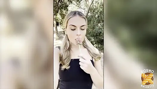 Marie, chica cachonda, es follada por una gran polla