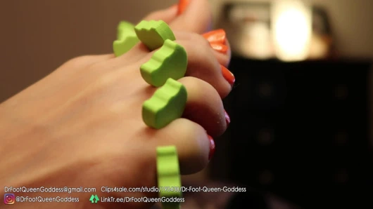 Pedi yumurta pedikürü (turuncu) bölüm 7