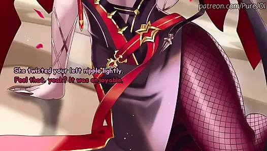 Rosaria from Genshin Impact makes your cock suffer (Edging JOI)