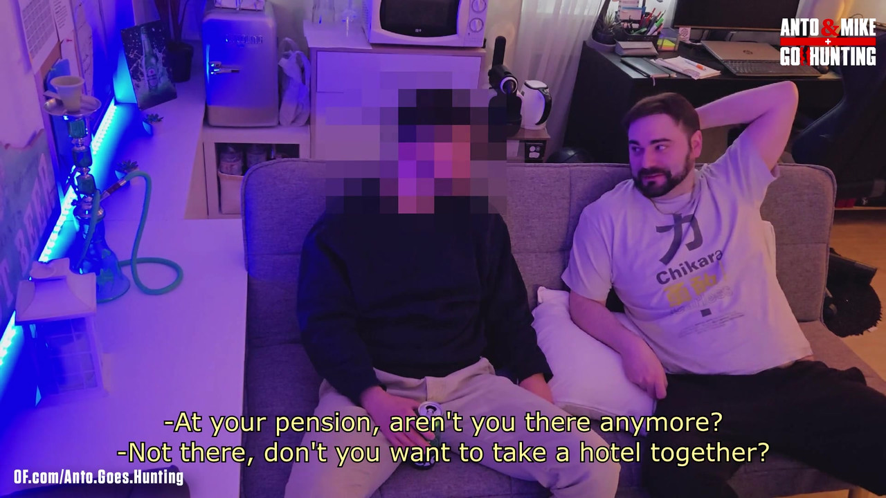 My Straight Best Friend Mert and I hang out before he goes abroad and we fuck ionatly