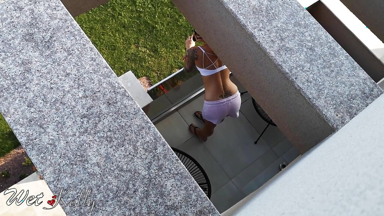 Caught My Sexy Wife Neighbor Masturbating
