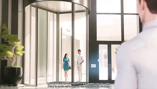 Animation MILF Gives the Newcomer Guy a Gentle, Passionate Hotel Welcome