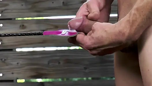 Maskeli dövmeli sarışın büyük götünden sikiliyor