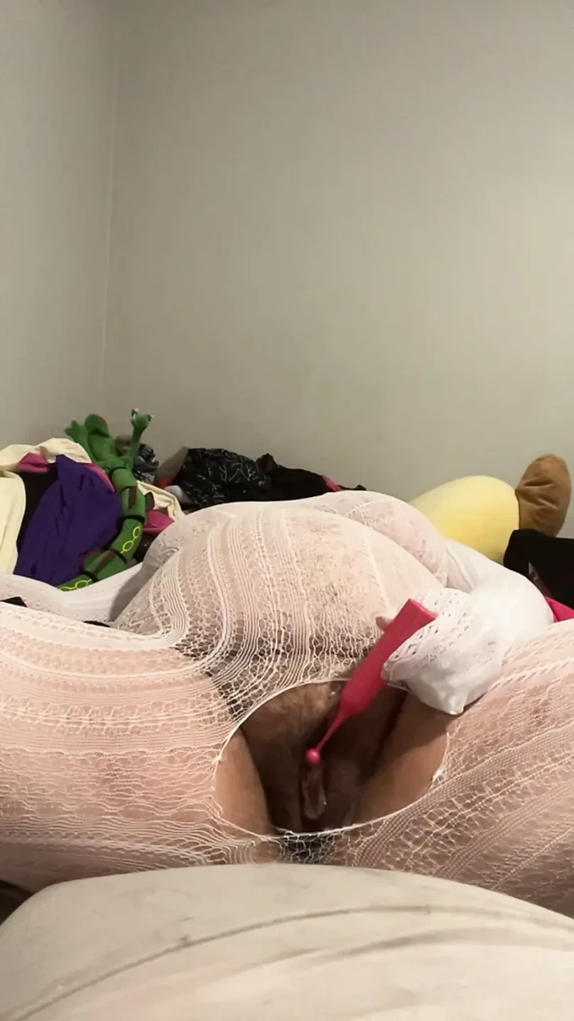 Cableknit taytlı sansürlü orgazmlar