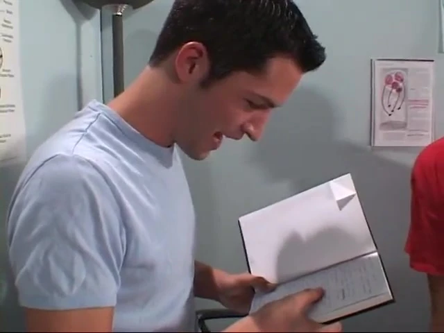 Two nasty fellows promised to help their blonde classmate  with math