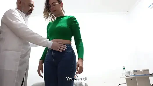 Doktorun parmağıyla anal muayene ve meme muayenesi.