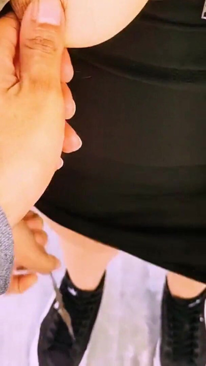 UNINHIBITED YOUNG WOMAN shows herself in PUBLIC and ENDS UP GIVING ME HER WET PANTIES | Clip 2