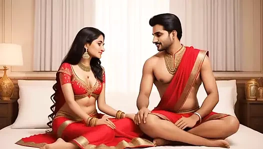 Cheating Stepsister fucked by a huge Indian Dick