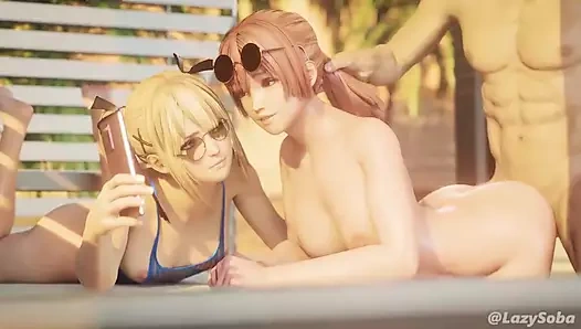 Tembel soba ateşli 3 boyutlu seks hentai derlemesi -194