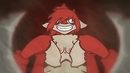 Gıcırdat ve öğüt. skashi95 tarafından tüylü hentai animasyon