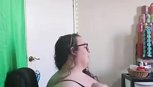 Göbek tanrıçası ssbbw ladybrads'ın yanında