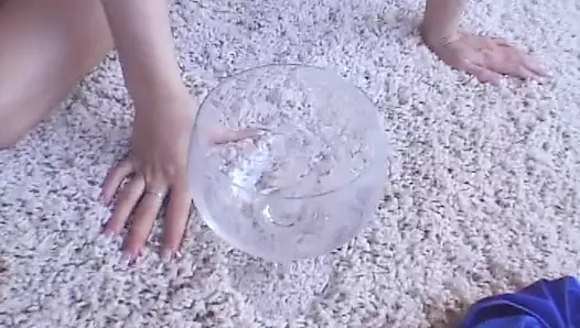 Esmer melek üç yarakla sikiliyor