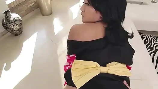 Vrcosplayx iblis avcısı Mai Thai, Yaiba Makomo tehlikeli olduğu kadar ateşli ve şehvetli hale geldi bölüm 2