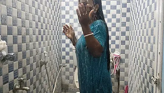 Hot desi bhabi bathroom