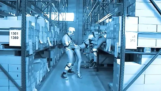 Alman Hakimiyeti Sahnesi - Fetiş Dişli Sarışın