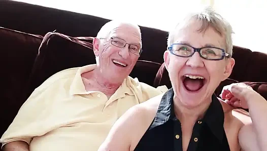 Azgın nine yaşlı kocasıyla üçlü grup sekste iyi bir genç yarak istiyor