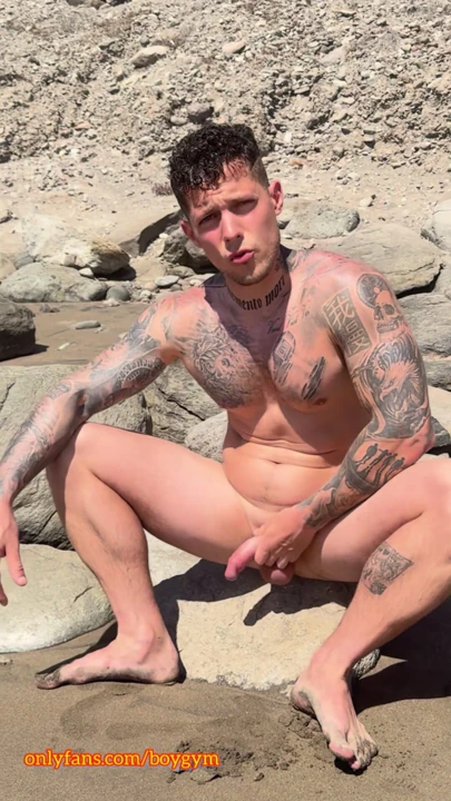 My COCK In The PUBLIC BEACH