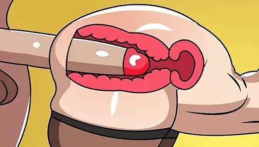 4 bacaklı bir götle içeride bitti