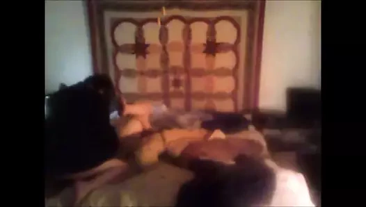 dildo içinde her iki delik