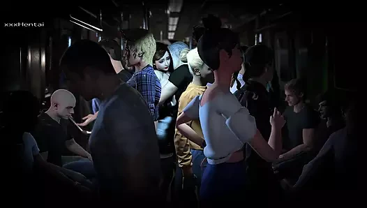 Baştan çıkarıcı rahibe: animasyonlu ve kavisli - 3 boyutlu animasyon hentai