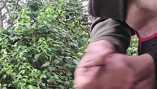 Yorktown Battlefields'ta el değmemiş redoubt'ta yarak için seyir