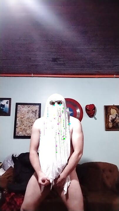 Cadılar bayramı korku Şilili cosplay