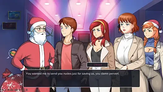 Noel'i üvey annem ile kutluyorum bana çok mutlu bir hediye porno oyunu verdi