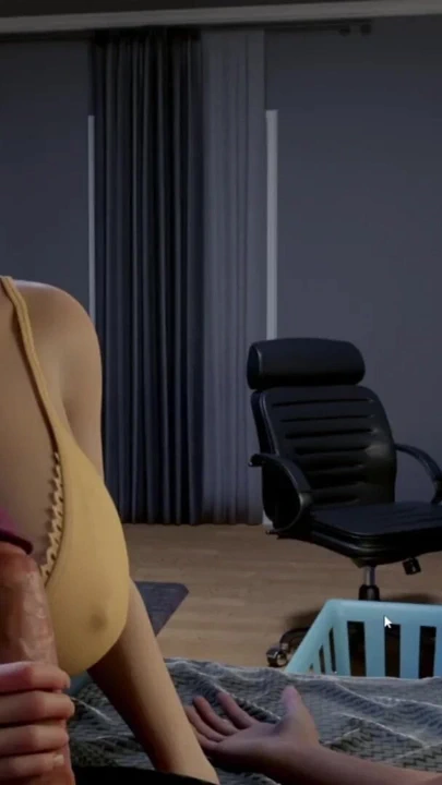 Büyük memeli üvey annem bana sakso çekiyor | Klip 1