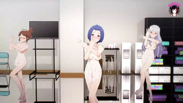 Genç idoller - seksi dans neredeyse çıplak