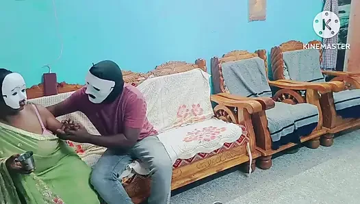 Üvey kızımın kocası güzelliğimden büyüleniyor ve beni sikiyor - tamil erotik ses