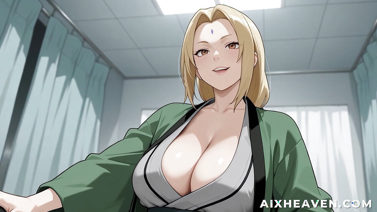 Bayan tsunade sasuke'nin ayakla muamele, vajinal ve anal ile iyileşmesine yardımcı oluyor! Naruto Sansürsüz Hentai