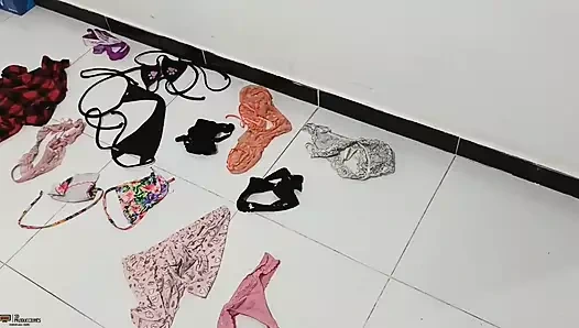 Seksi esmer azgın üvey babası tarafından sikiliyor - İspanyolca porno