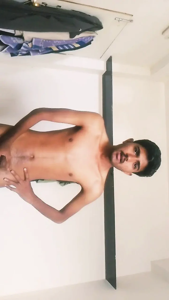 Indian gujrati boy with big cock playing hard and masterbate with cock