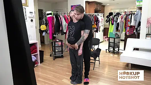 Bts - güzel Vera King sahne arkasında soyunuyor ve azdırılıyor!