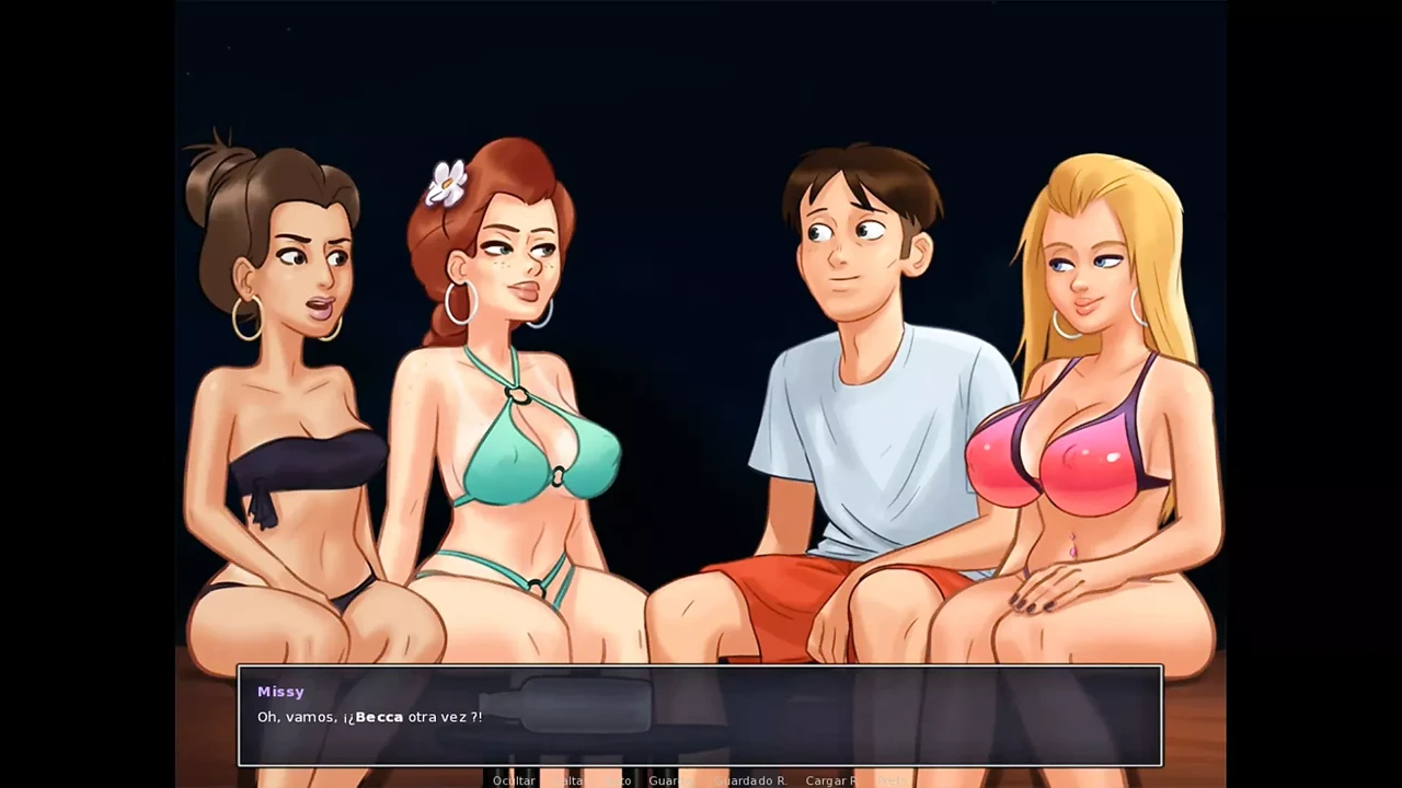 Summertime Saga Cap 39 - The Bottle Game on the Beach