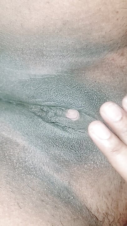 Aşırı Yakın Çekim Kedi Yayma ve Klitoris Dış Siyah İç Pembe