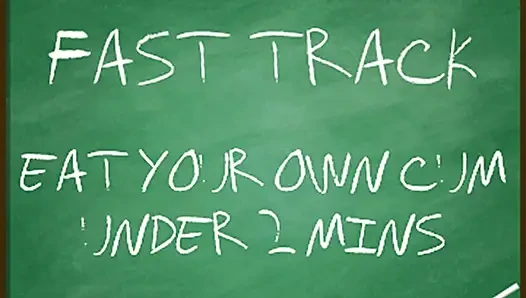 Sadece ses - 2 dakikanın altında kendi dölünü ye