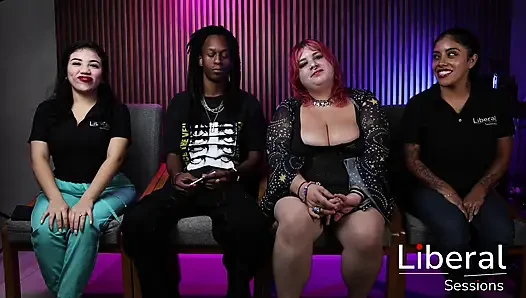 BBW - BBC GETS FUCKED BY HUGE PENIS HER TITS BOUNCE
