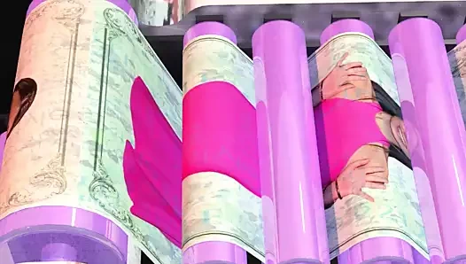 Silindirler arasında sıkışan ünlüler