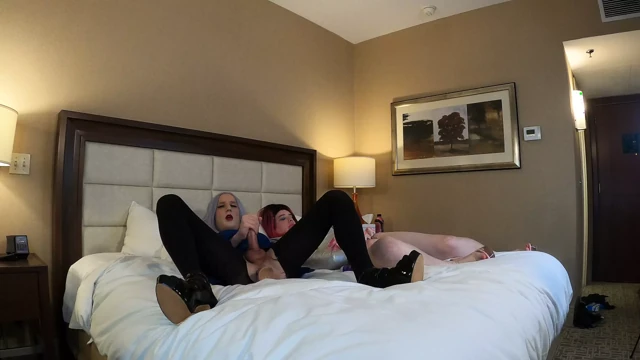 Ts Bailey Wilde ve TS Kelsey mastürbasyon yapıyor