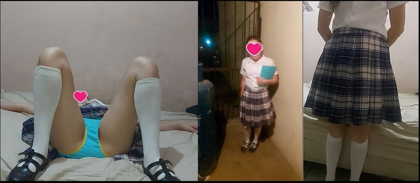 с мексиканской школьницей-новичком, студенткой технического училища в Синалоа