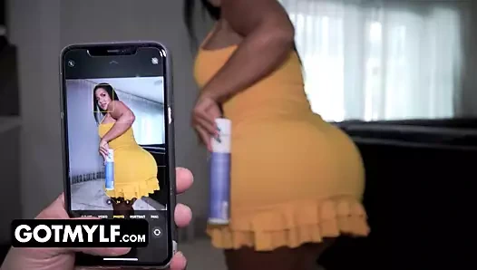 Busty milf gül monroe gets ona göt yağlı yukarı