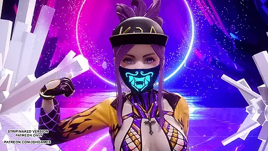 Mmd (g)i-dle - nxde seksi kpop dans 4k league of legends ahri akali kaisa evelynn sansürsüz