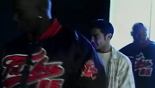 ırklararası üçlü ile siyah gay gangsta